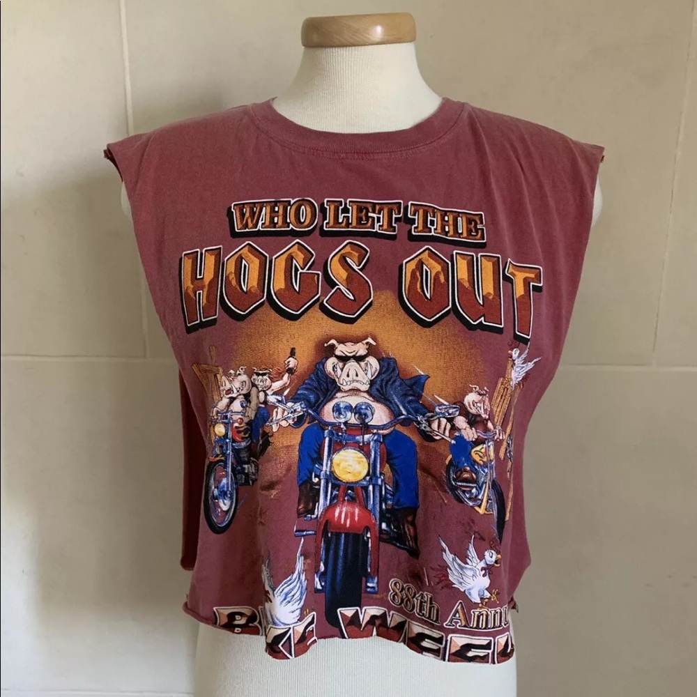 First Of A Kind by LF vintage muscle tank one size